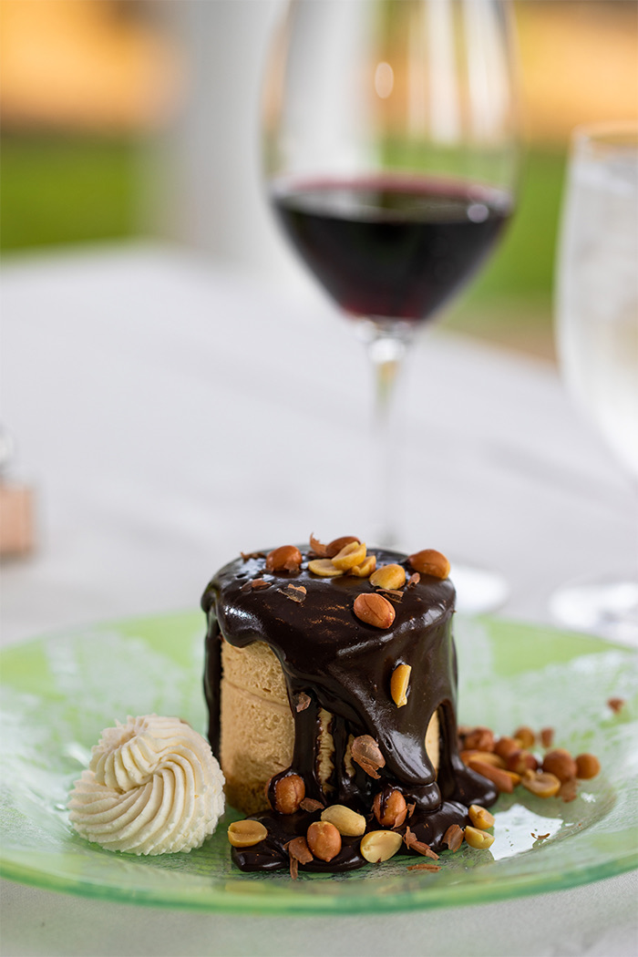 Carriage House plated dessert